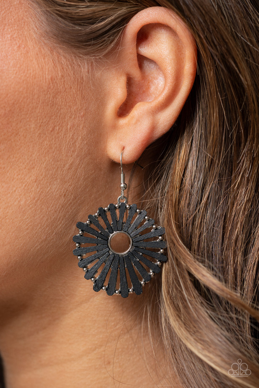 Earrings SPOKE Too Soon - Black