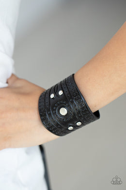 Bracelet Orange County - Black W7