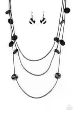 Load image into Gallery viewer, Necklaces Alluring Luxe - Black