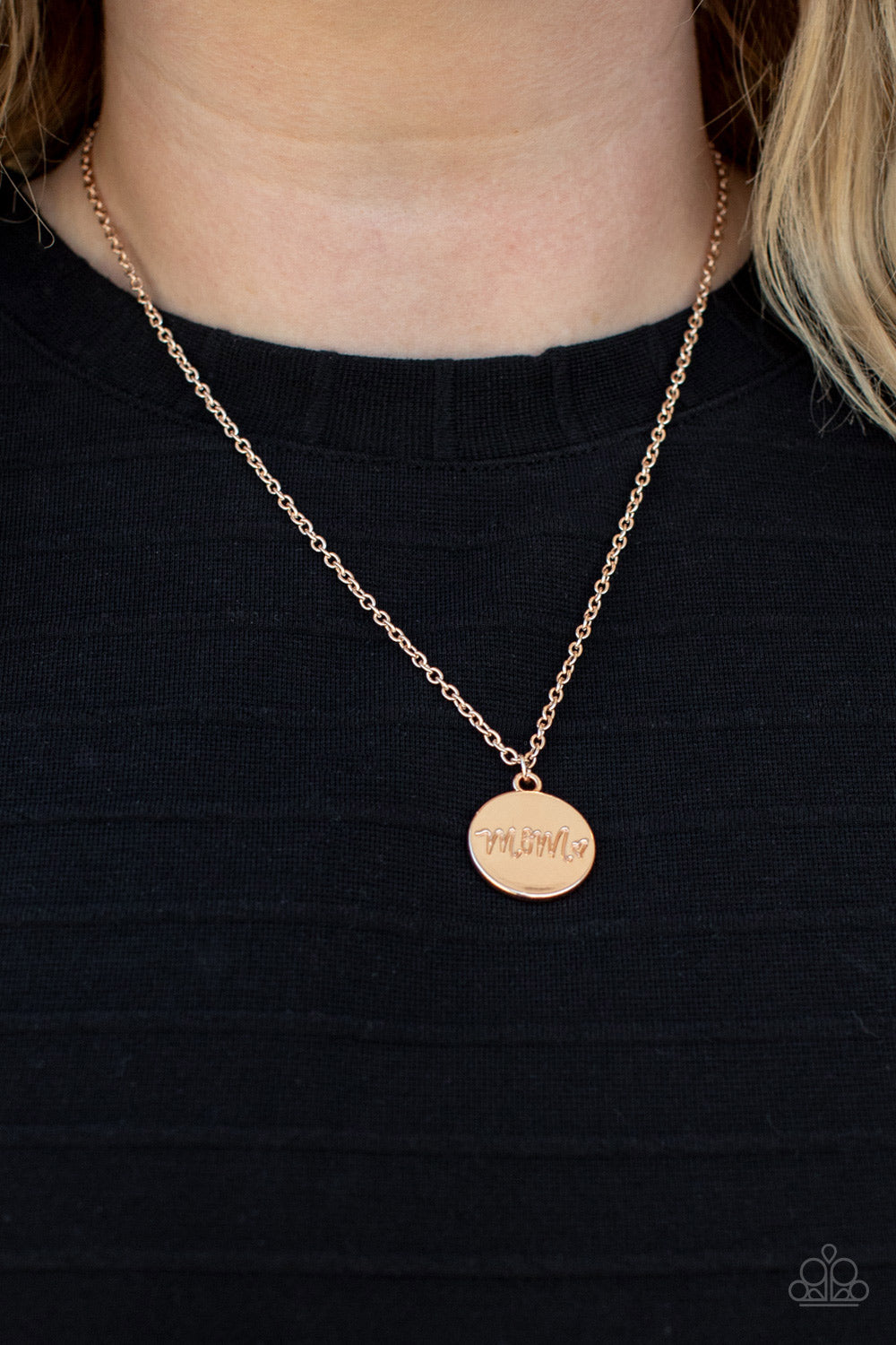 Necklace The Cool Mom - Rose Gold MDAY S143