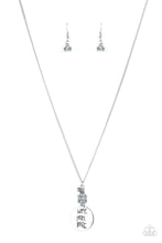 Load image into Gallery viewer, Necklace Words To Live By - Blue MDAY S145