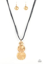 Load image into Gallery viewer, Necklace Circulating Shimmer - Black N2010