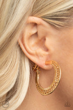 Load image into Gallery viewer, Earrings Moon Child Charisma - Gold Clip On H1