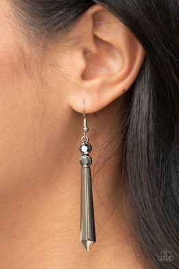 Earrings Sparkle Stream - Silver E455