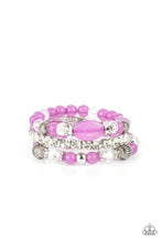 Load image into Gallery viewer, Bracelets Ethereal Etiquette - Purple B84
