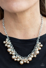 Load image into Gallery viewer, Necklaces Positively PEARL-escent - Brown N278