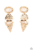 Load image into Gallery viewer, Earrings Earthy Extravagance - Gold E2314