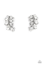 Load image into Gallery viewer, Earrings Flawless Fronds - White