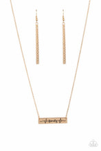 Load image into Gallery viewer, Necklaces Living The Mom Life - Gold MDAY S139