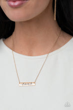 Load image into Gallery viewer, Necklaces Living The Mom Life - Gold MDAY S139