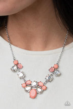 Load image into Gallery viewer, Necklace ETHEREAL ROMANCE – ORANGE N176