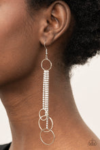 Load image into Gallery viewer, Earrings Demurely Dazzling - White E3