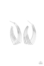 Load image into Gallery viewer, Earrings Industrial Illusion - Silver E2424