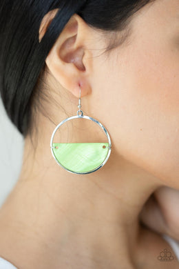 Earrings Seashore Vibes - Green E360