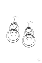Load image into Gallery viewer, Earrings I Feel Dizzy - Black E2200