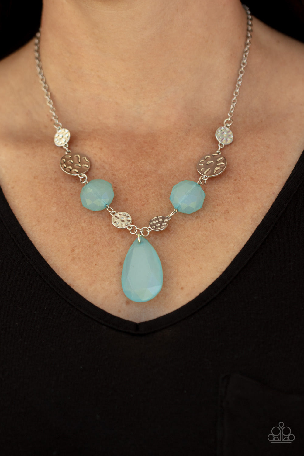 Necklace DEW What You Wanna DEW - Blue N126