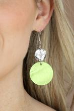 Load image into Gallery viewer, Earrings Opulently Oasis - Green E359