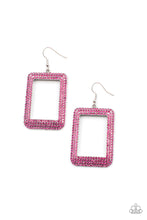 Load image into Gallery viewer, Earrings World FRAME-ous - Pink E329