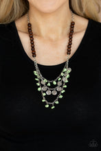Load image into Gallery viewer, Necklaces Plains Paradise - Green N2066