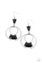 Load image into Gallery viewer, Earrings Deco Dancing - Black Final