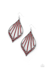 Load image into Gallery viewer, Earrings Showcase Sparkle - Red E2248