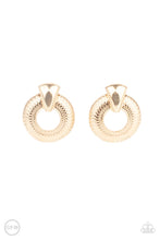 Load image into Gallery viewer, Earrings Industrial Innovator - Gold Clip On C1