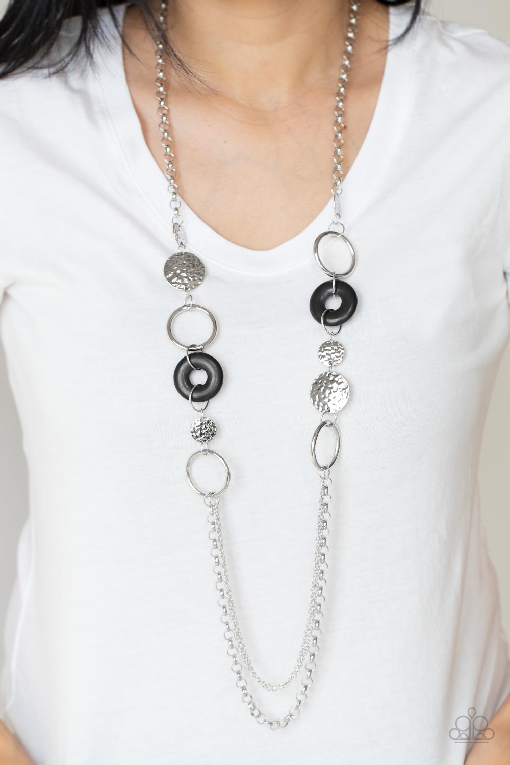 Necklace Grounded Glamour - Black