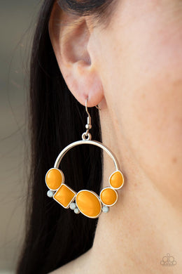 Earrings Beautifully Bubblicious - Orange E213