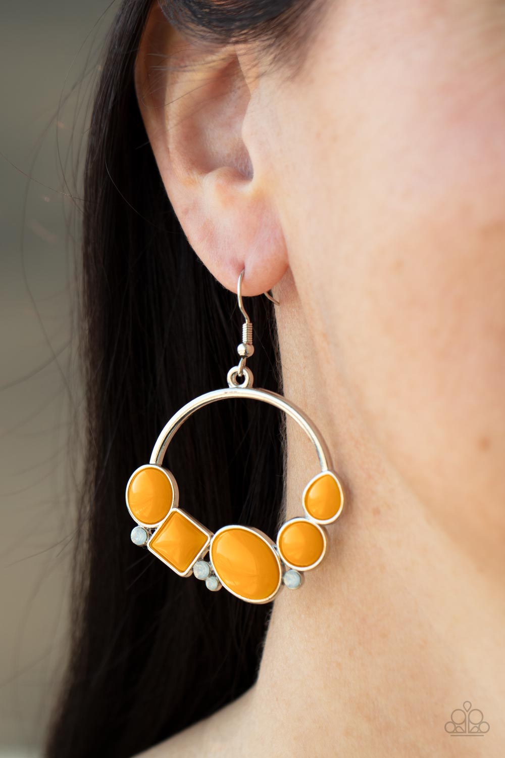 Earrings Beautifully Bubblicious - Orange E213