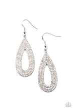 Load image into Gallery viewer, Earrings Exquisite Exaggeration - White E2163