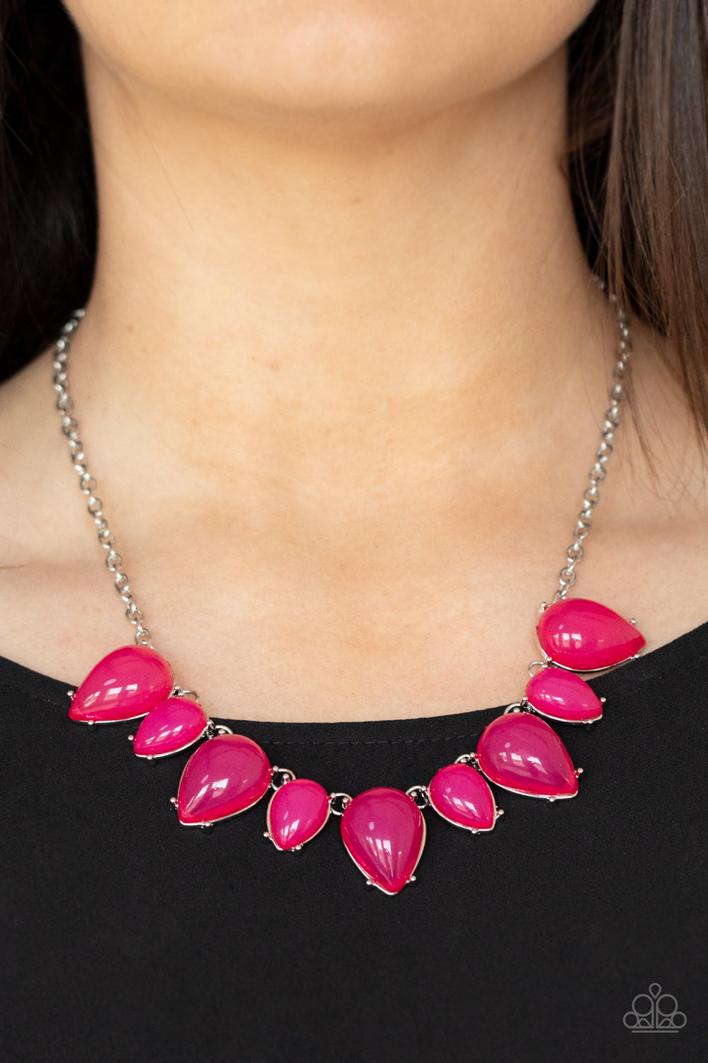 Necklace Pampered Poolside - Pink N458