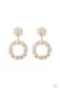 Earrings Party Ensemble - Gold E2433