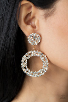 Earrings Party Ensemble - Gold E2433