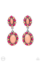 Load image into Gallery viewer, Earrings Positively Pampered - Orange Clip Ons