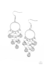 Load image into Gallery viewer, Earrings Cyber Chime - Silver E2297