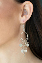 Load image into Gallery viewer, Earrings Cyber Chime - Silver E2297