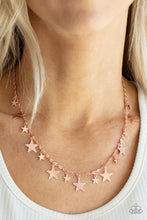 Load image into Gallery viewer, Necklace Starry Shindig - Copper Americana S130