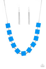 Load image into Gallery viewer, Necklaces Hello, Material Girl - Blue N150