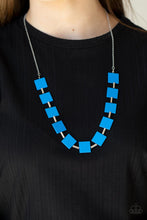Load image into Gallery viewer, Necklaces Hello, Material Girl - Blue N150