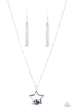 Load image into Gallery viewer, Necklaces Starry Fireworks - Blue Americana S119