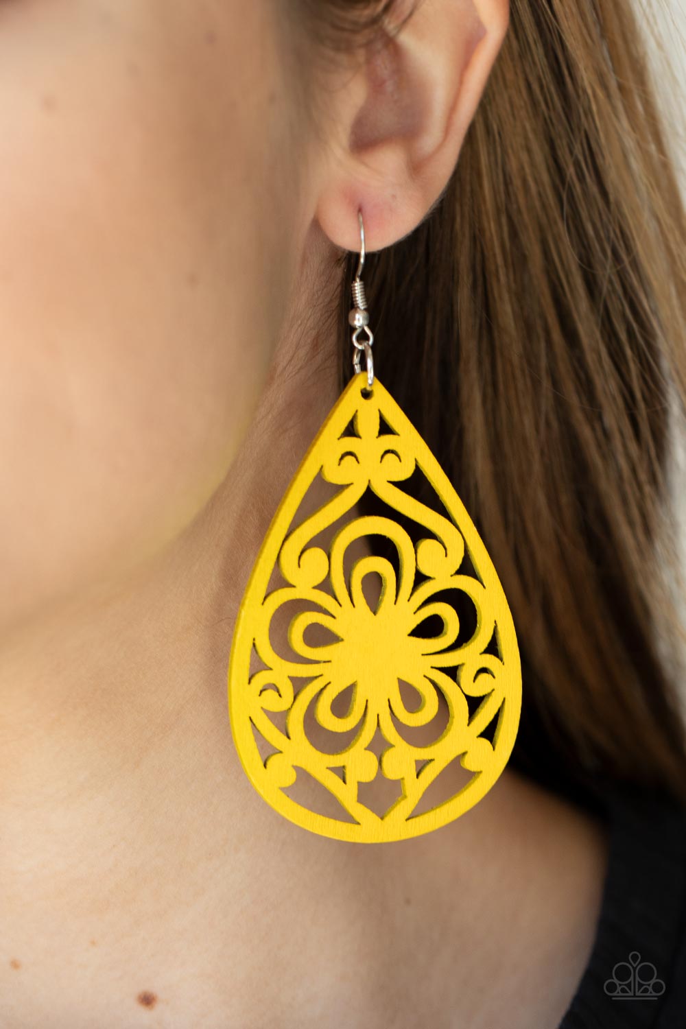 Earrings Marine Eden - Yellow E552