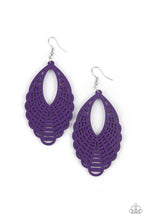 Load image into Gallery viewer, Earrings Tahiti Tankini - Purple E2263