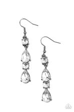 Load image into Gallery viewer, Earrings Raise Your Glass to Glamorous - Black E121