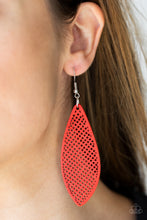 Load image into Gallery viewer, Earrings Surf Scene - Red E236