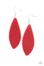 Load image into Gallery viewer, Earrings Surf Scene - Red E236