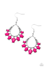 Load image into Gallery viewer, Earrings Flamboyant Ferocity - Pink