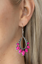 Load image into Gallery viewer, Earrings Flamboyant Ferocity - Pink