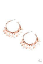 Load image into Gallery viewer, Earrings Happy Independence Day - Copper E2453