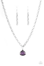 Load image into Gallery viewer, Necklace Gallery Gem - Purple N473