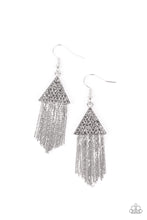 Load image into Gallery viewer, Earrings Pyramid SHEEN - Silver E2299